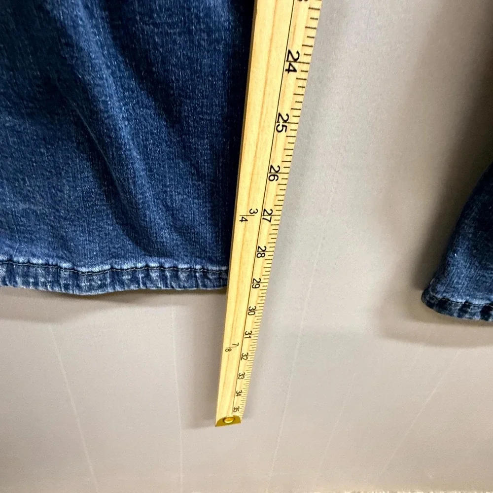 Weatherproof Vintage Jeans Mens 36x32 Blue Denim Stretch Streetwear Straight Fit